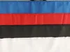 A picture showing polyvinyl covers in blue, red, black and white.
